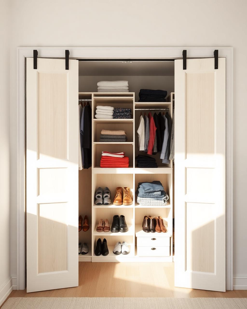 Sliding Door Reach-In