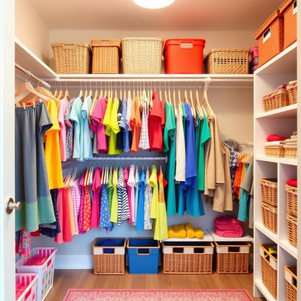 Kids Closet Organizer