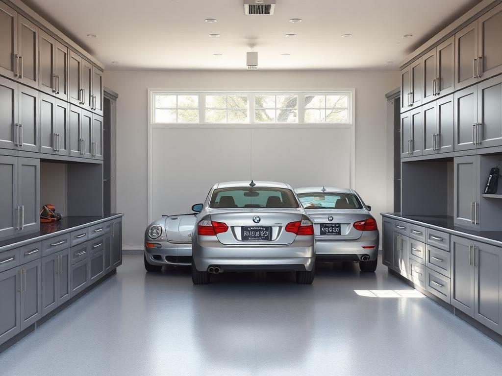 Two-Car Cabinet Wall