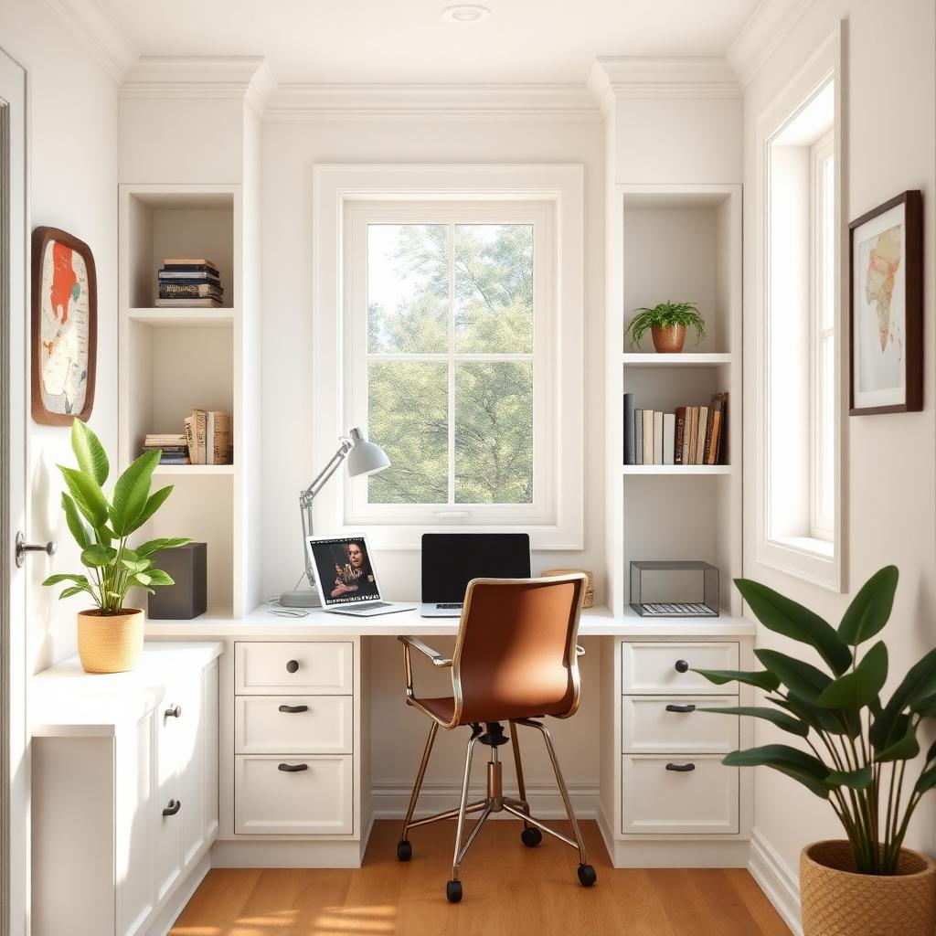 Sunny Home Office Nook