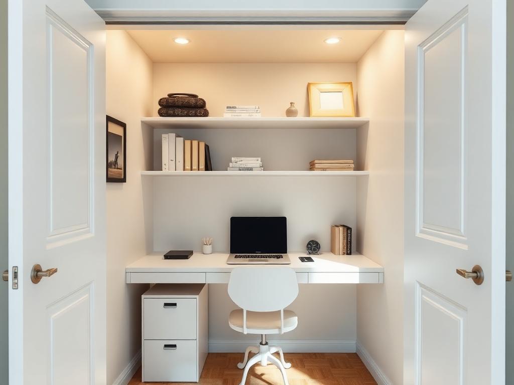Closet Office Conversion